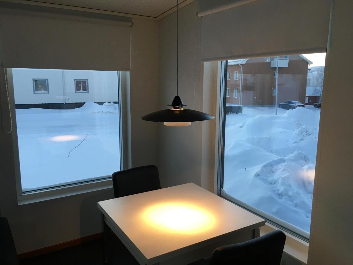 Private Chalet With Sauna Kiruna Bagian luar foto